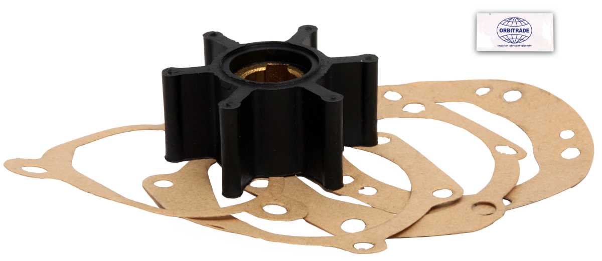 Impellersatz 2GM(F), 2QM, 3GM(F), 3HM, 3QM von Orbitrade kompatibel mit Yanmar 124223-42092