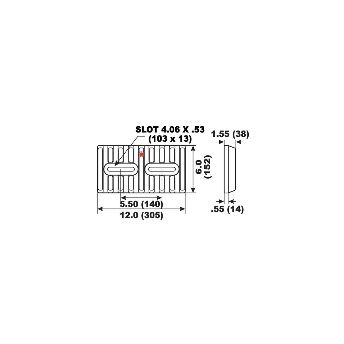 Opferanode Rumpf, Aluminium, Boater’s Dream von Performance Metals