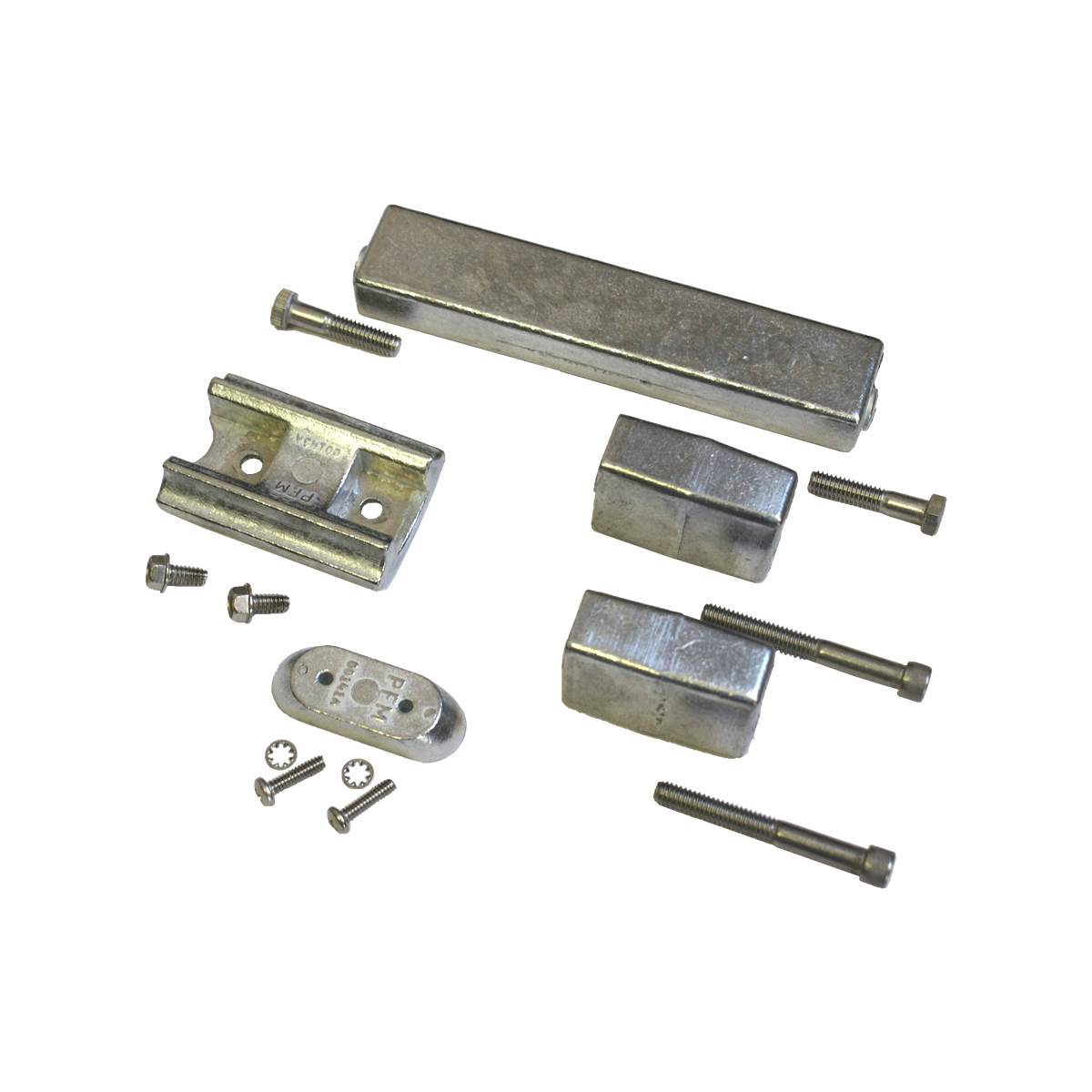 Opferanodensatz Aluminium BRP 50–225 PS, 1991–1995 von Performance Metals